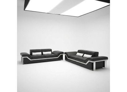 Sofagarnitur 3+3 Sitzer Set Design Sofa Polster Couchen Couch Modern