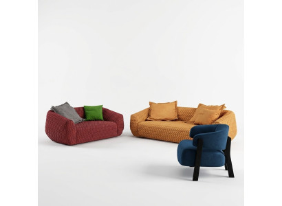Sofa Sofagarnitur 3+2+1 Sitzer Set Design Polster Couchen Couch Modern