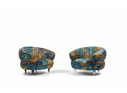Design Sessel Couch Sofa Relax Stoff Lounge Luxus Fernseh Club Polster