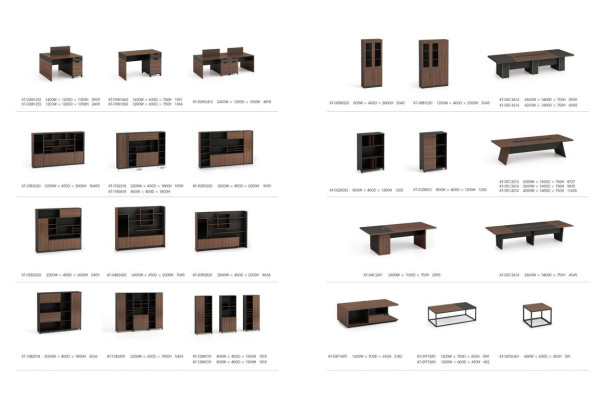 Design Eckschreibtisch Aktenschrank Büro Einrichtung Chef Zimmer Möbel 2tlg.Set
