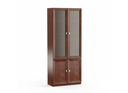 Schrank Holzschrank Bücherschrank Kommode Büro Wand System Regal Möbel Schränke