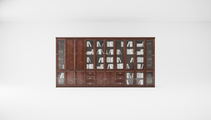 Büro Akten Regal Schrank Vitrine Holz Regale Schränke Office Büro Universal Neu