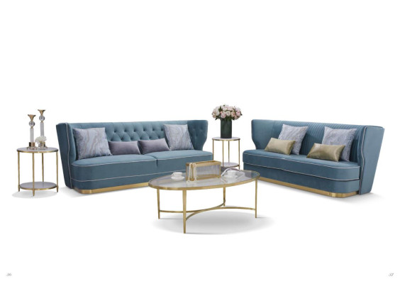 Sofagarnitur 3+2+2 Sitzer Set Design Sofa Polster Couchen Couch Modern