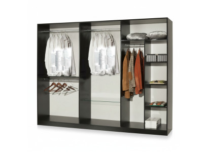 Klassischer Modern Stil Kleiderschrank Schrank Holz Garderobe Schränke Möbel Neu
