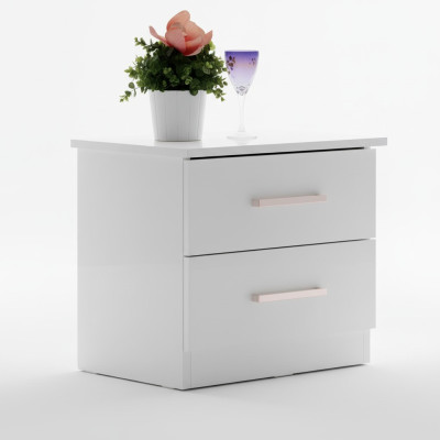 Design Nacht Tisch Konsole Metall Glanz Tische Konsolen Schlaf Zimmer Beistell