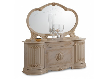 Kommoden Sideboards Wohnzimmer Anrichte Spiegel Italienische Möbel 2tlg. Set Neu