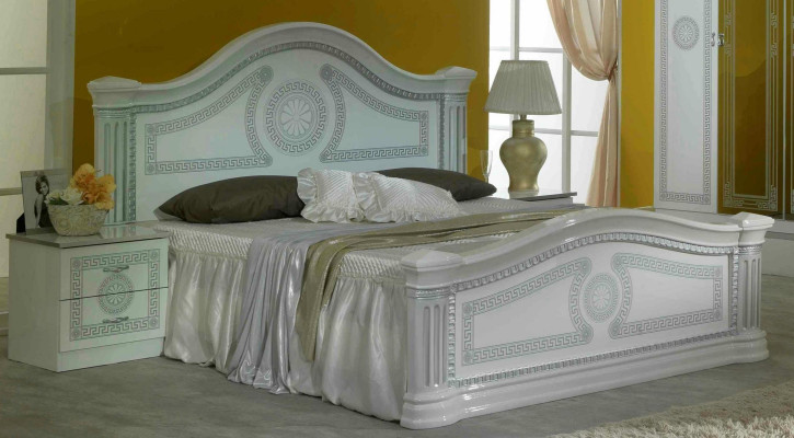 Schlafzimmer Italienische Möbel Set Modern Luxus 6tlg. Bett Betten Schrank Neu