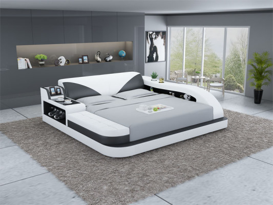 Multifunktion Bett Doppelbetten Modernes Bettgestell Betten 180x200cm