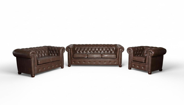 designer 2 Sitzer Textil Sofas Couchen Neu Chesterfield Ledersofa Couch