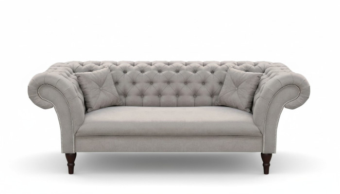 3 Sitzer Couch Polster Sofa Chesterfield Couchen Dreisitzer Kunstleder Sofort