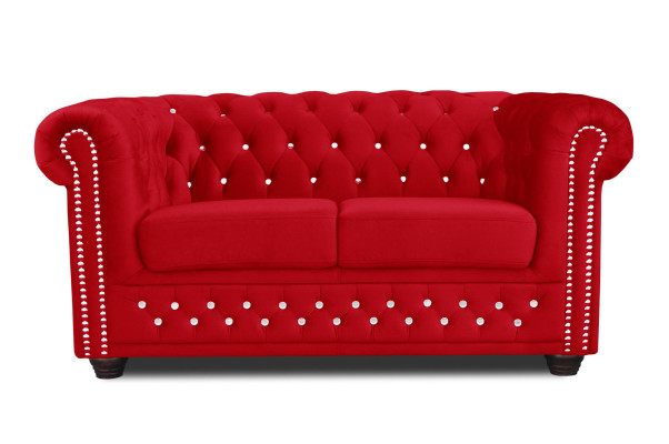 Sofagarnitur 2+1 Sitzer Sofas Couch Polster Blaue Klassische Couchen Garnitur  
