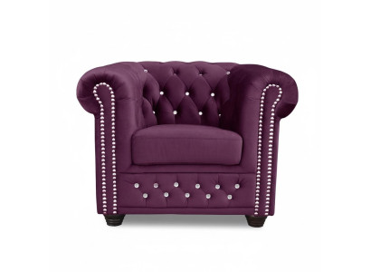 Sessel Club Lounge Designer Lehn Stuhl Polster Sofa 1 Sitzer Fernseh Textil Neu