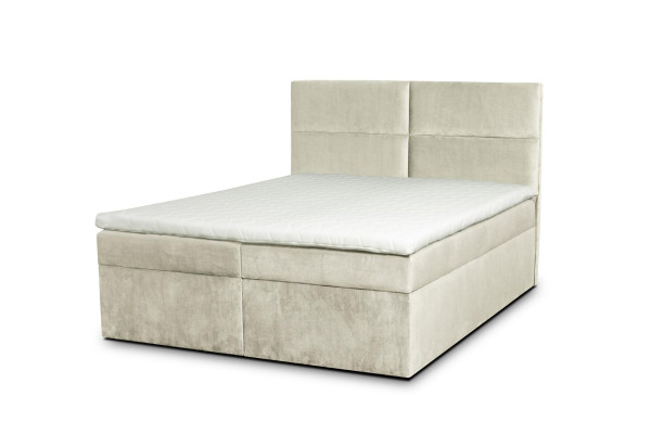 Polsterbett Design Bett Schlafzimmer Textil Leder Polster Hotel Betten Boxspring