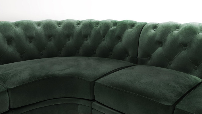 Chesterfield Couch Wohnlandschaft Ecksofa Garnitur Ecksofa Eckgarnitur