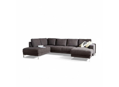 Wohnlandschaft Ecksofa U-Form Couch Sitz Polster Set Garnitur Modern
