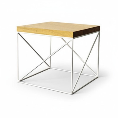 Beistell Tisch Couchtisch Echtes Holz Massive Möbel Eiche 55x55cm Neu Tische