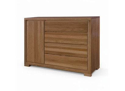 Holz Design Kommoden Kommode Schrank Hochschrank Anrichte Schubladen Sideboard