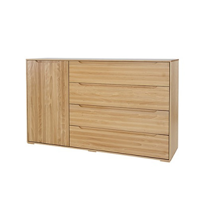 Kommode 150cm Sideboard Schrank Anrichte holz Schrank Möbel Kommoden Massivholz