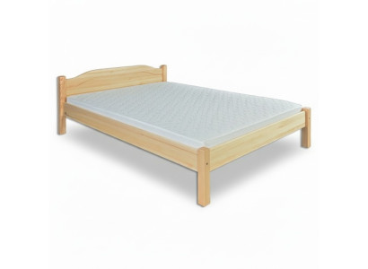 Holzbett Echtes Holz Bett Hotel 200x200 Stil Massive Möbel Schlafzimmer