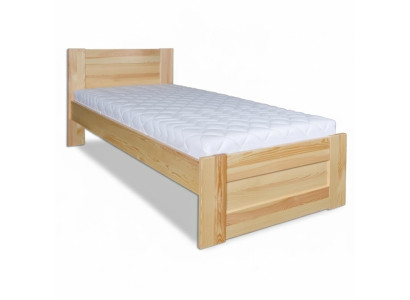 Bett Holz Massive Schlafzimmer Betten 100x200cm Einzelbett Massivmöbel Möbel
