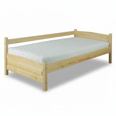 Massivholzbett Kiefer Holz Bettgestell 90x200 Vollholz Handarbeit Neu Gästebett