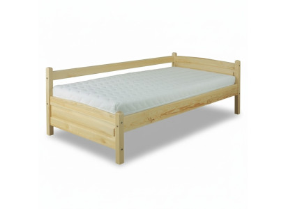 Massivholzbett Kiefer Holz Bettgestell 90x200 Vollholz Handarbeit Neu Gästebett