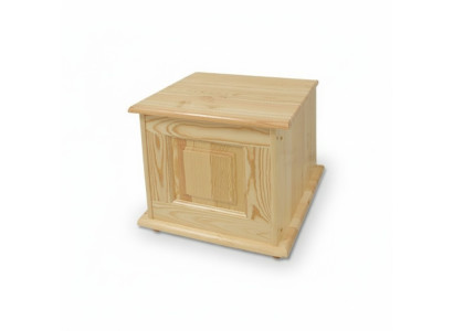 Deko Box Vollholz Möbel Holz Möbel Handarbeit Schatule Truhe Echtholz 45x45cm