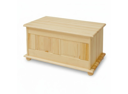 Deko Box Vollholz Möbel Holz Möbel Handarbeit Schatule Truhe Echtholz 86x45cm