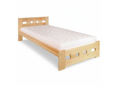 Einzelbett Jugendbett Kieferbett Kiefer Vollholz Holzbett 100x200 Handarbeit