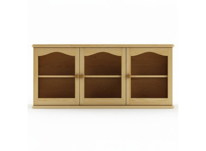 Wandschrank Hängeschrank Ablageschrank Küche Bad Vollholz Möbel Echtholz Vitrine