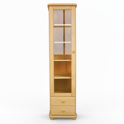 Schränke Kommode Regal Holz Vitrine Schrank Anrichte Klassische Eckvitrinen Neu