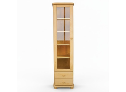 Schränke Kommode Regal Holz Vitrine Schrank Anrichte Klassische Eckvitrinen Neu