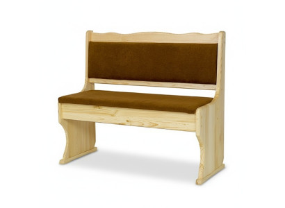 Holzbank Sitzbank 100 cm Kiefer Vollholz massive Möbel Küchen Bank Echtes Holz