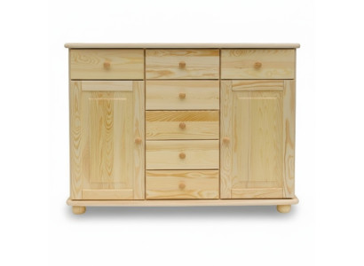 Anrichte Massive Kommode Möbel Lowboard Neu Sideboard Schrank Kommoden Echtholz