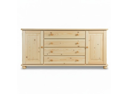 Anrichte Massive Kommode Sideboard Schrank Möbel Kommoden Echtholz Lowboard Neu