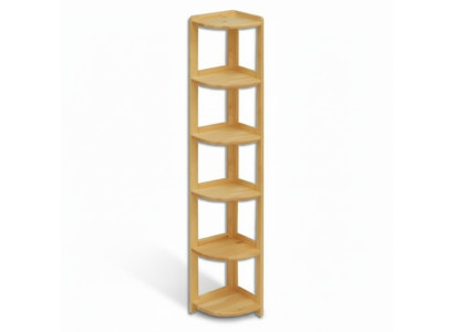 Eckregal Regal Schrank Wohn Zimmer Wand Schränke Büro Regale Echt Holz Massiv