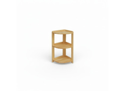Eckregal Massive Holz Regale Aufbewahrung Schrank Massiv Möbel 30x30x86cm Neu