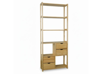 Regal Bücherschrank Schränke Bücherregal Wohnwand Wohnzimmer Wand Design