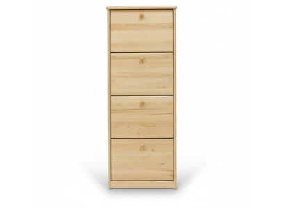 Schuhschrank Fach Kommode Echtholz Massive Möbel Schuhregal Regal