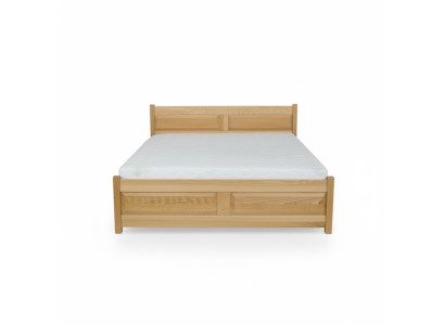 Bett Holz Massive Schlafzimmer Betten 100x200 cm Einzelbett Massivmöbel 