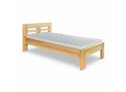 Holzbett Echtes Holz Bett Betten Schlafzimmer Hotel 100x200 Stil Massive Möbel