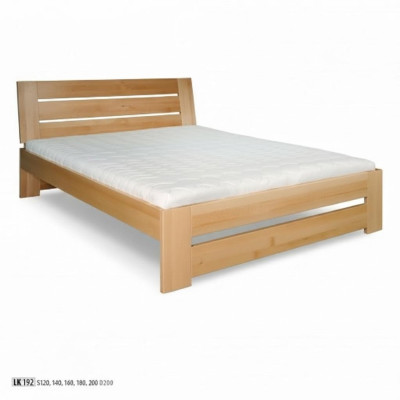 Holzbett Echtes Holz Bett Betten Schlafzimmer Hotel 180x200 cm Stil Massive Möbel