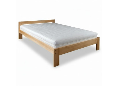 Schlafzimmer Holzbett Echtes Holz Bett Betten Hotel 180x200cm Stil Massive Möbel