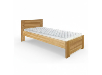 Bett Holz Massive Schlafzimmer Betten 100x200cm Einzelbett Massivmöbel Möbel