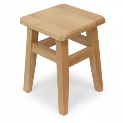 Hocker Sitzmöbel Holz Massiv Echtholz Stuhl Sitz Holzhocker Holzstuhl Sitzhocker