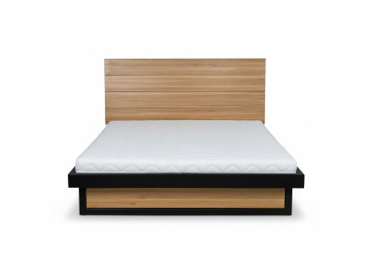 Bett Doppelbett Eiche Ehebett Holzbett 120x200 Bettgestell Massive Möbel Betten