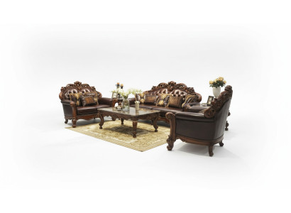 Sofagarnitur 3+2+1 Sitzer Wohnlandschaft Sofa Couch Polster Garnitur