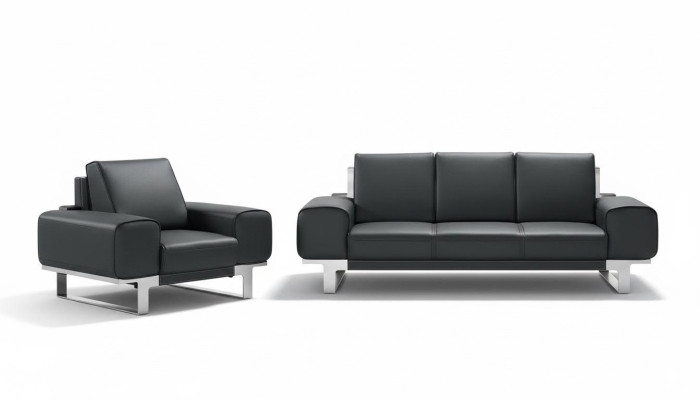 Design Sofa Sitz Polster Couch Gruppe Garnitur Möbel Leder 3 1 Sitzer