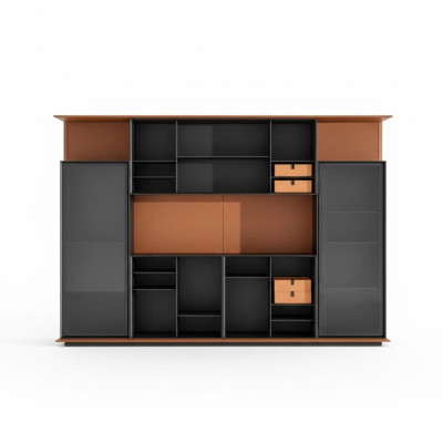 Büro Bücherschrank Aktenschrank Schrank Luxus Möbel Stil Antik Schränke