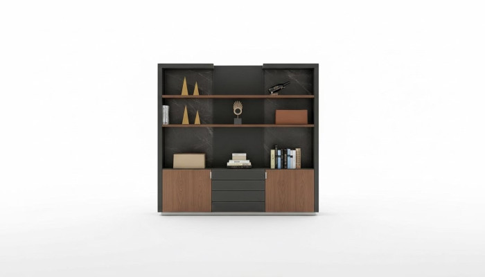 Büro Akten Regal Schrank Holz Regale Schränke Office Deko Büro Universal